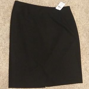 Black knee high Tahari skirt